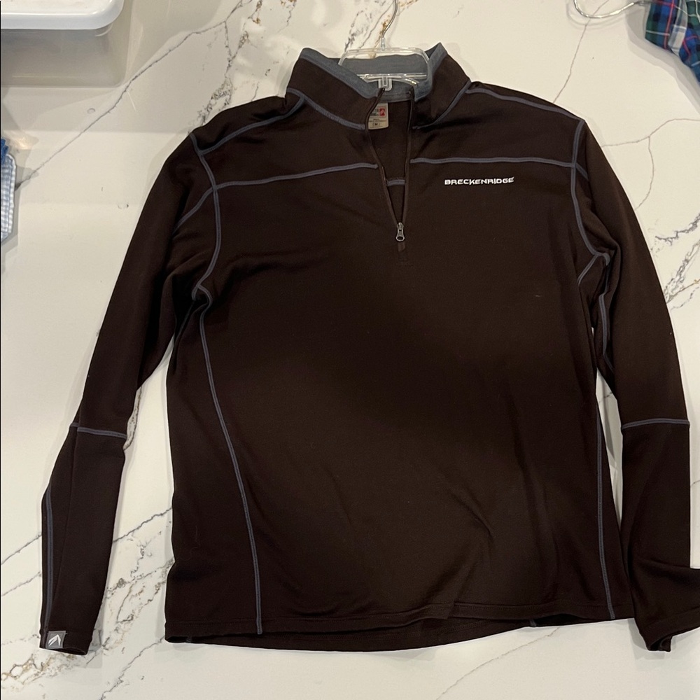 Breckenridge Black Pullover Jacket
